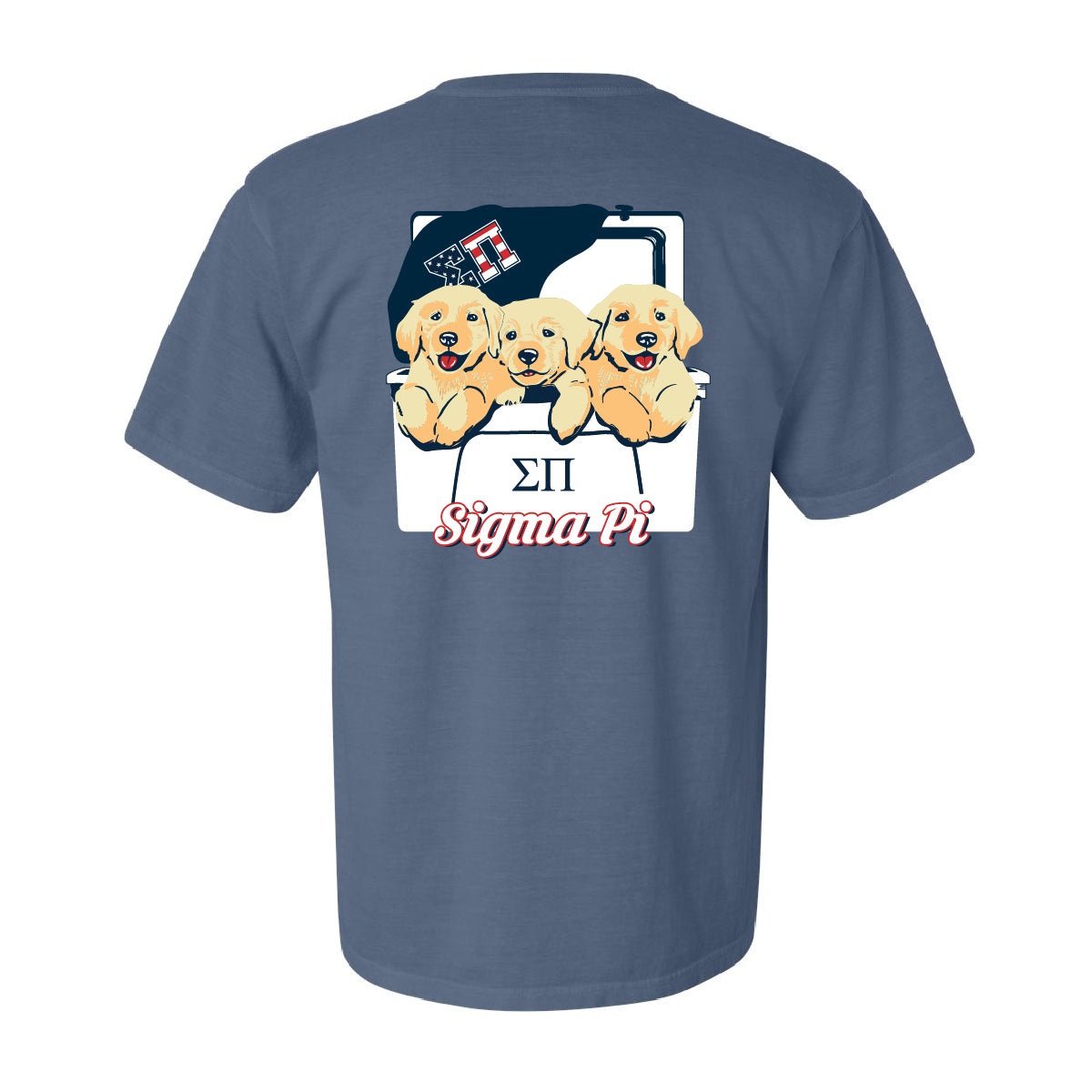 Sigma Pi Puppy Cooler Tee (MH-EP-61343)
