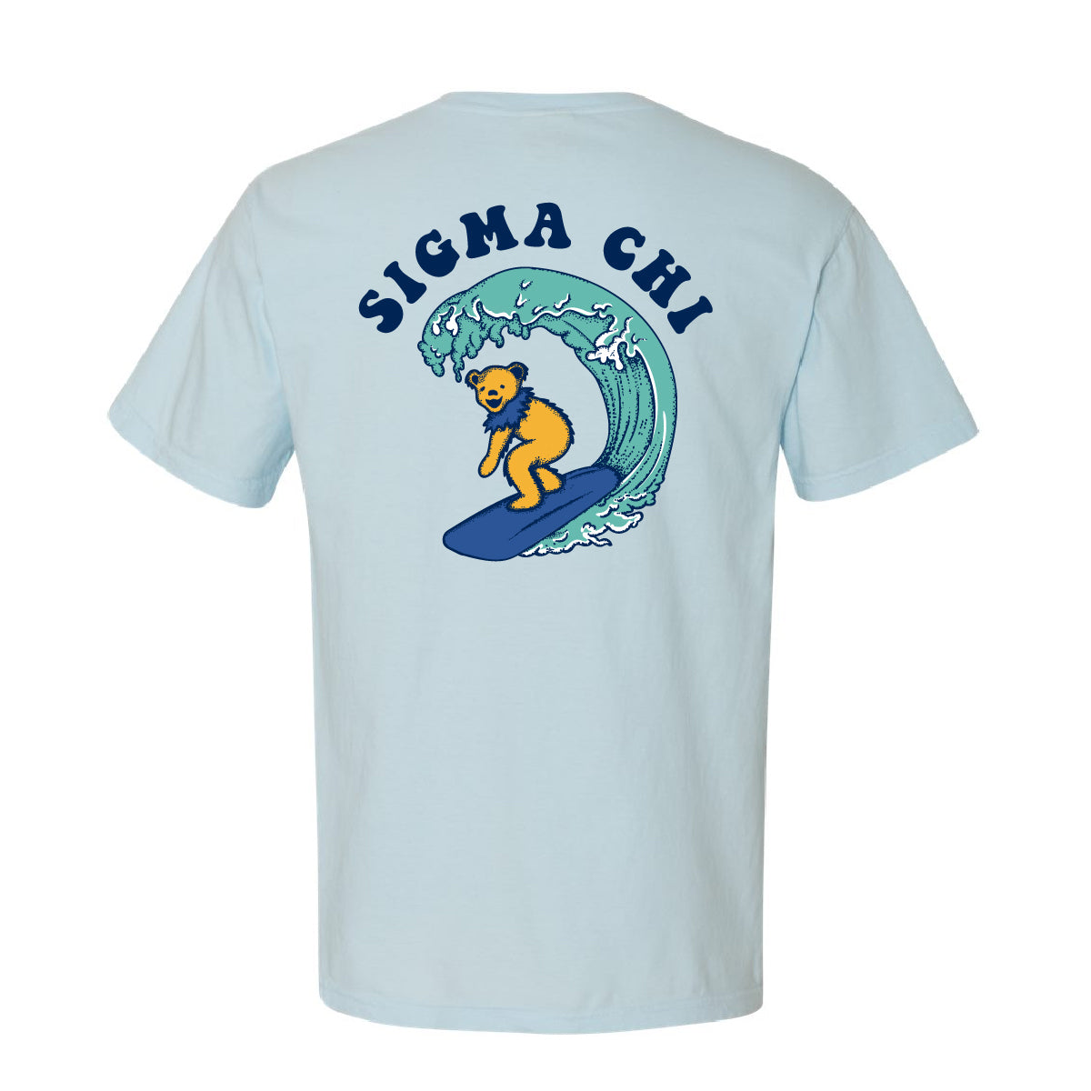 Sigma Chi Surfin' Bear Tee (MH-EX-61333)