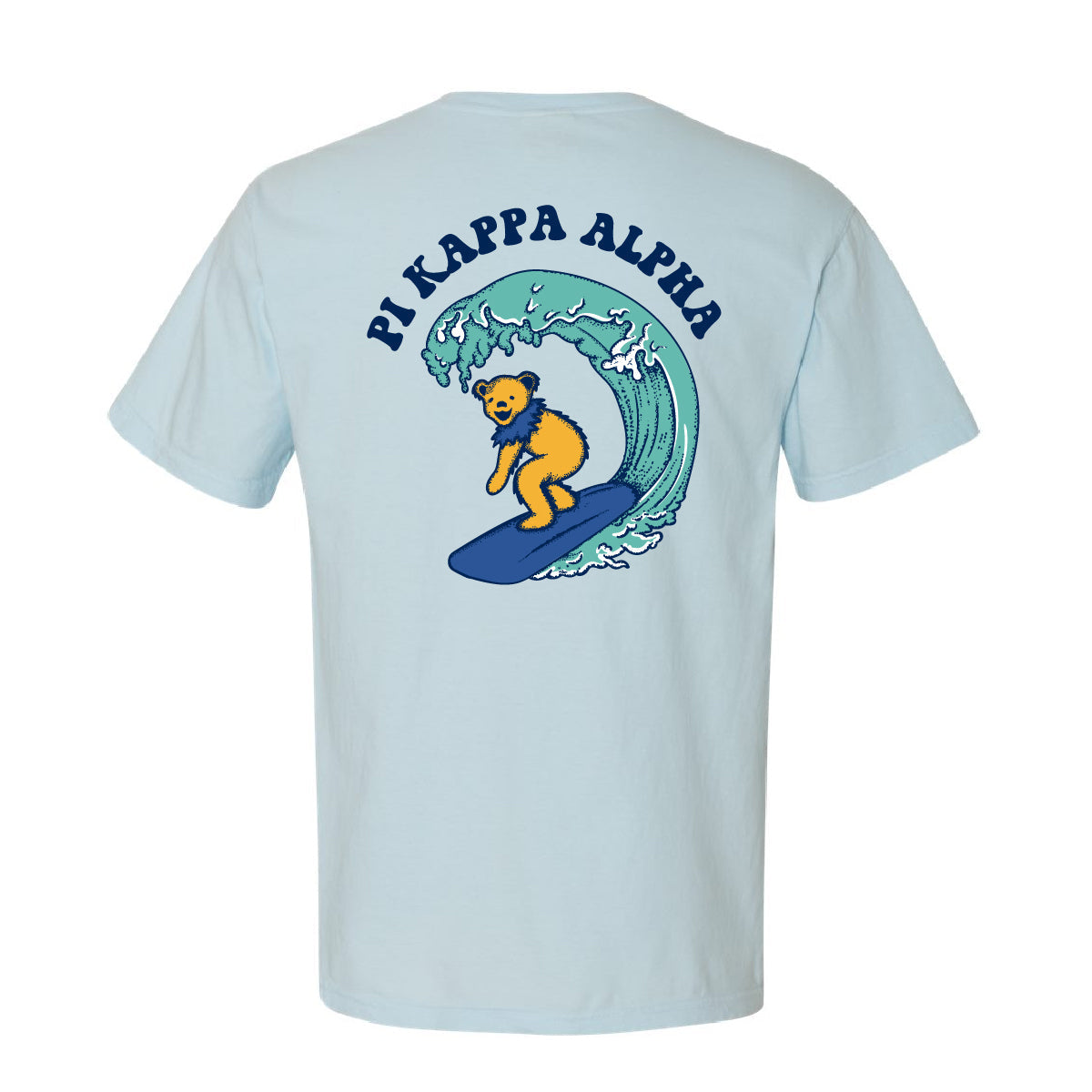 Pi Kappa Alpha Surfin' Bear Tee (MH-PIKE-61332)