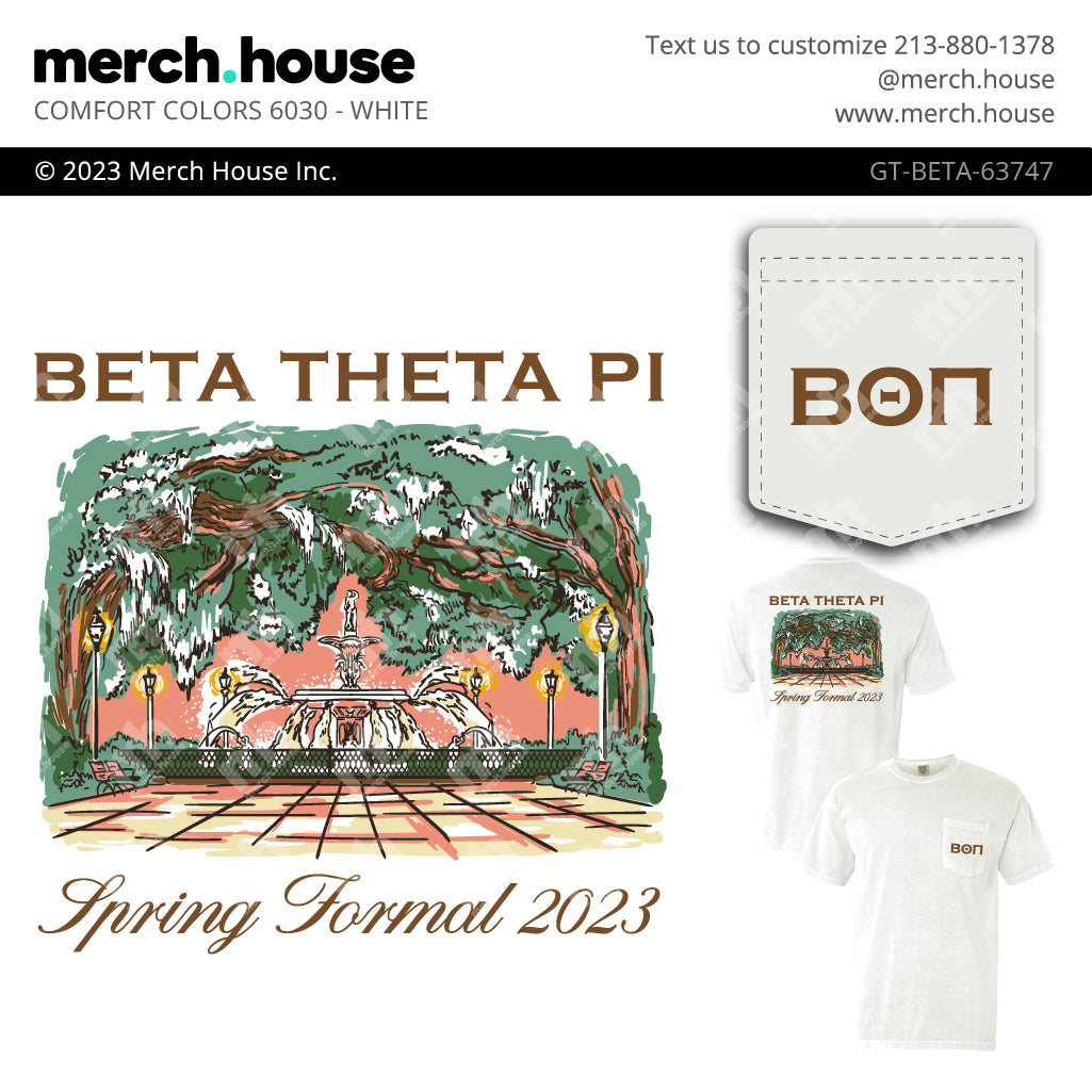 Beta Theta Pi Formal Willow Tree Shirt
