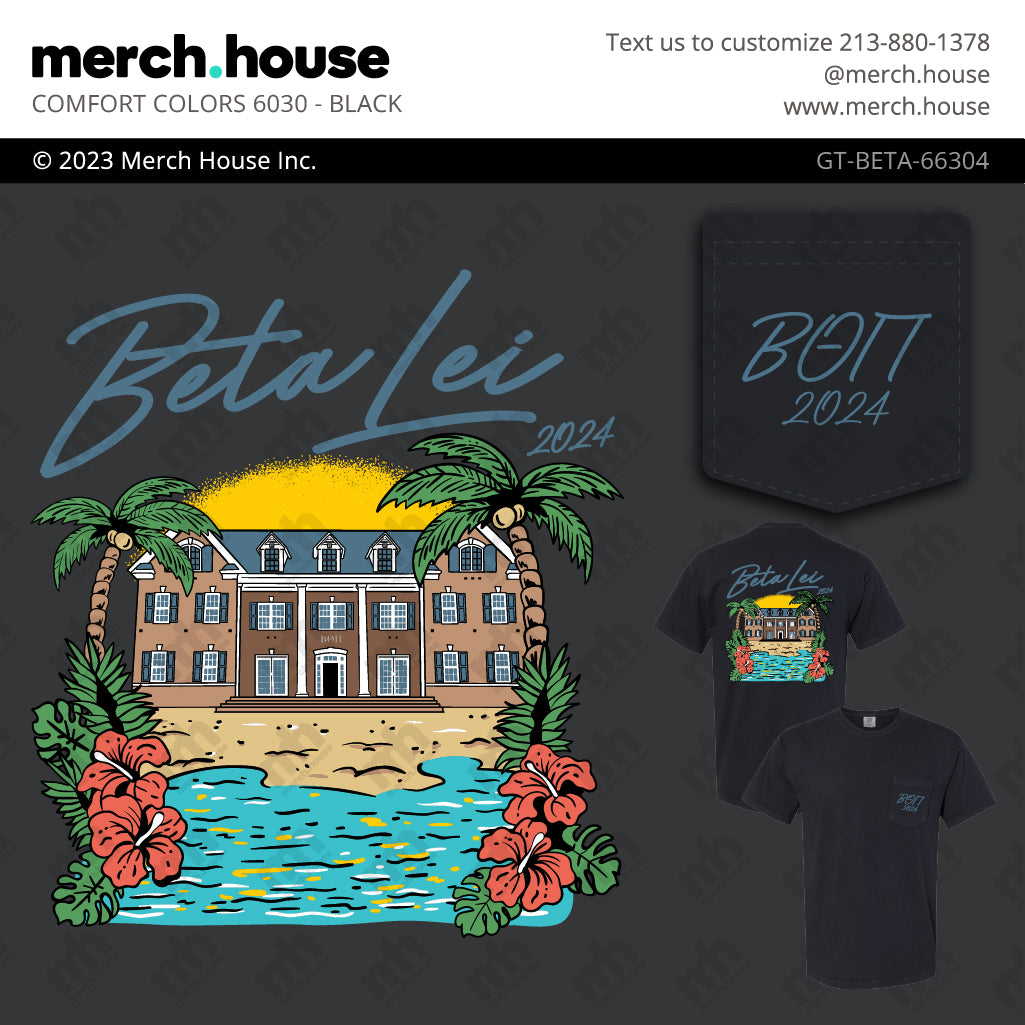 Beta Theta Pi Philanthropy Tropical Chapter House Shirt