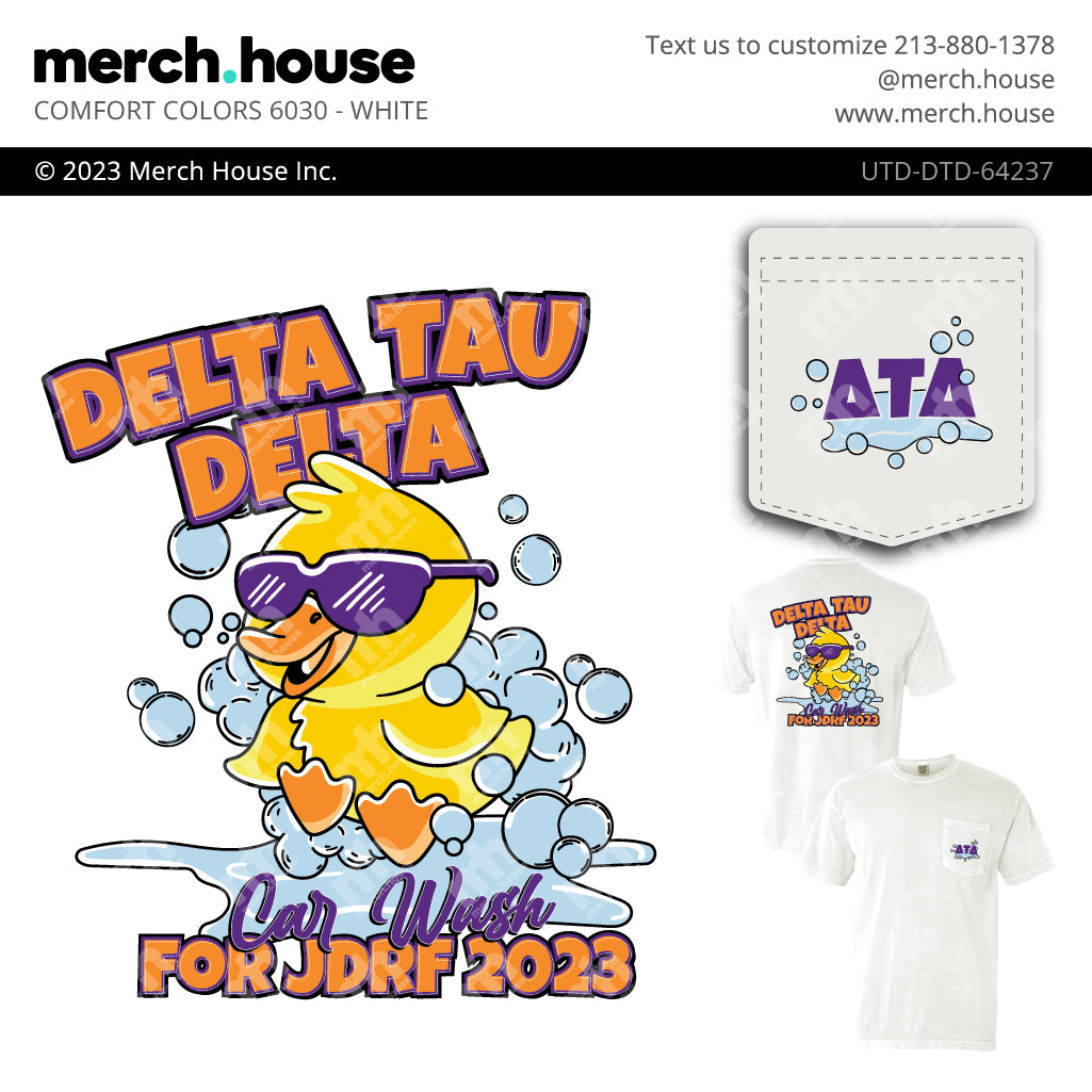 Delta Tau Delta Philanthropy Bubbly Duck Shirt