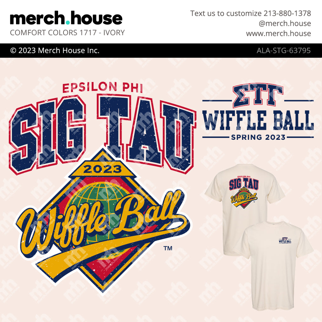 Fraternity Philanthropy Wiffle Ball Shirt Merch House