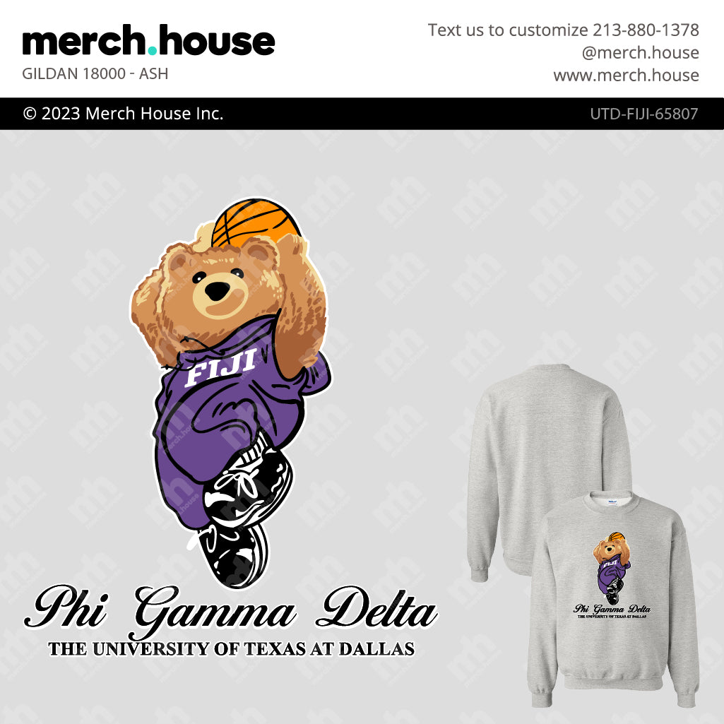 Fraternity PR Bear Ball Sweater