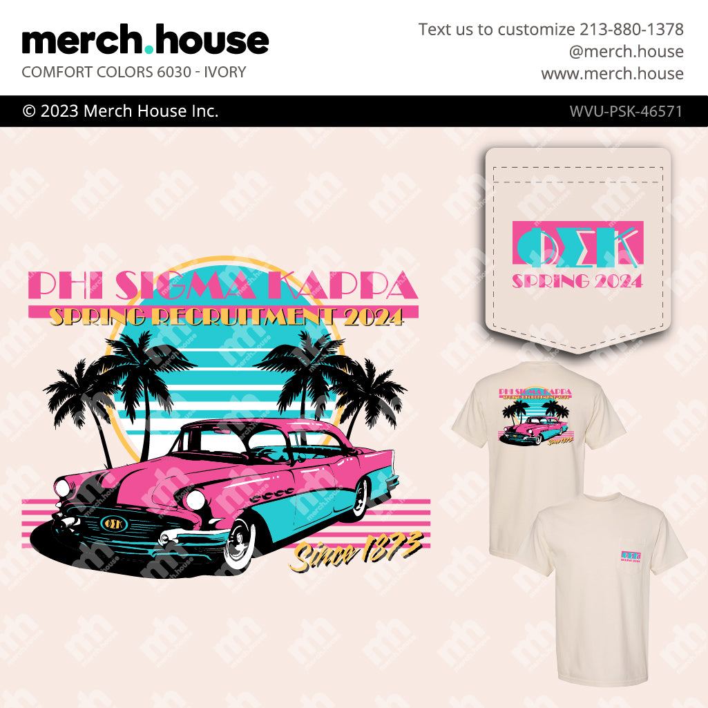 Miami vice rush top shirt