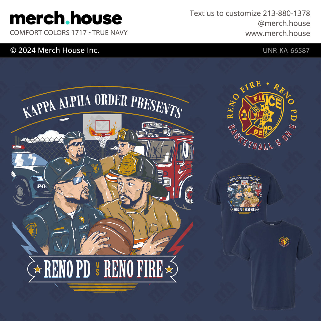 Kappa Alpha Order Philanthropy PD vs Fire Shirt