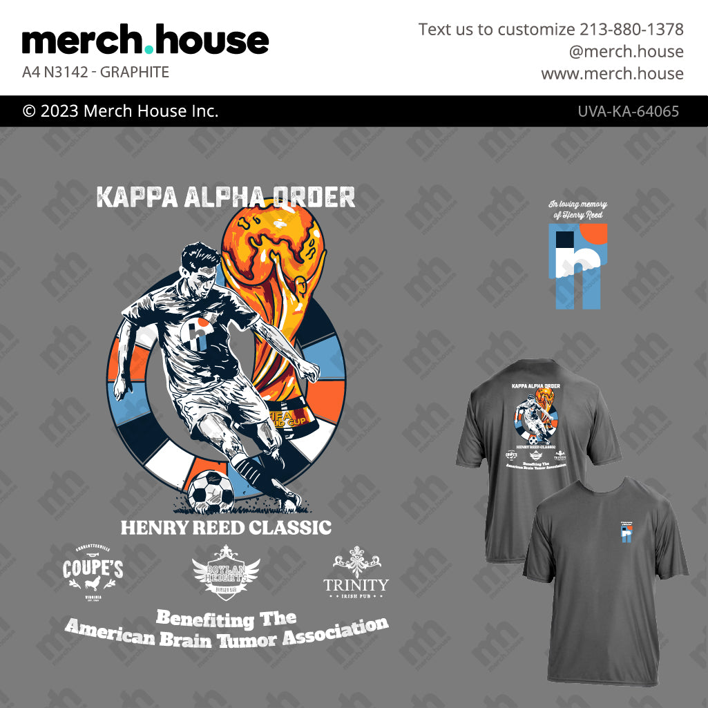 Kappa Alpha Order Philanthropy Soccer Game Shirt