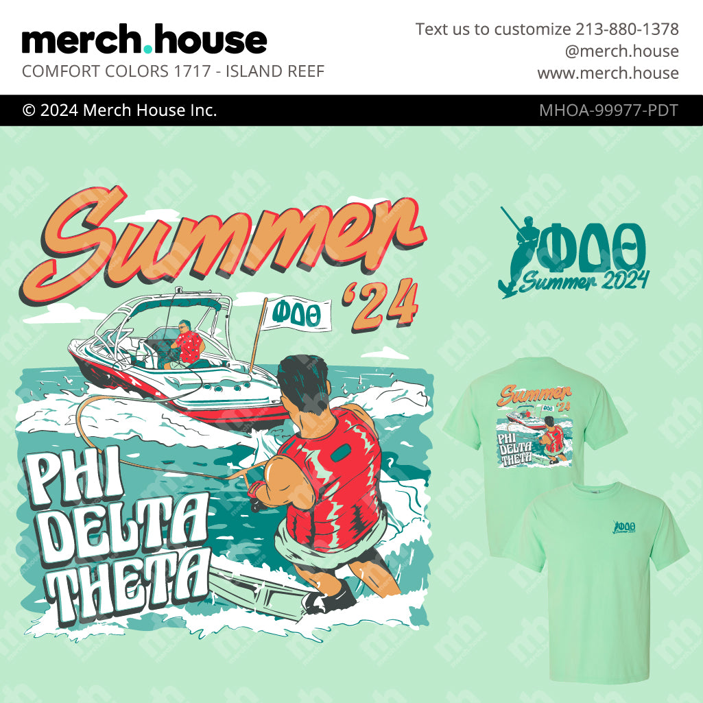 Phi Delta Theta PR Water Ski Shirt