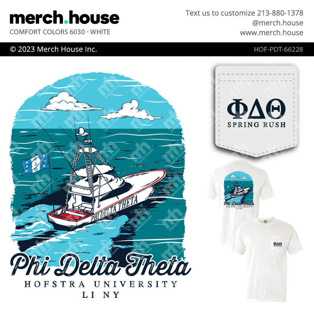 Phi Delta Theta Rush Shirt Big Yacht