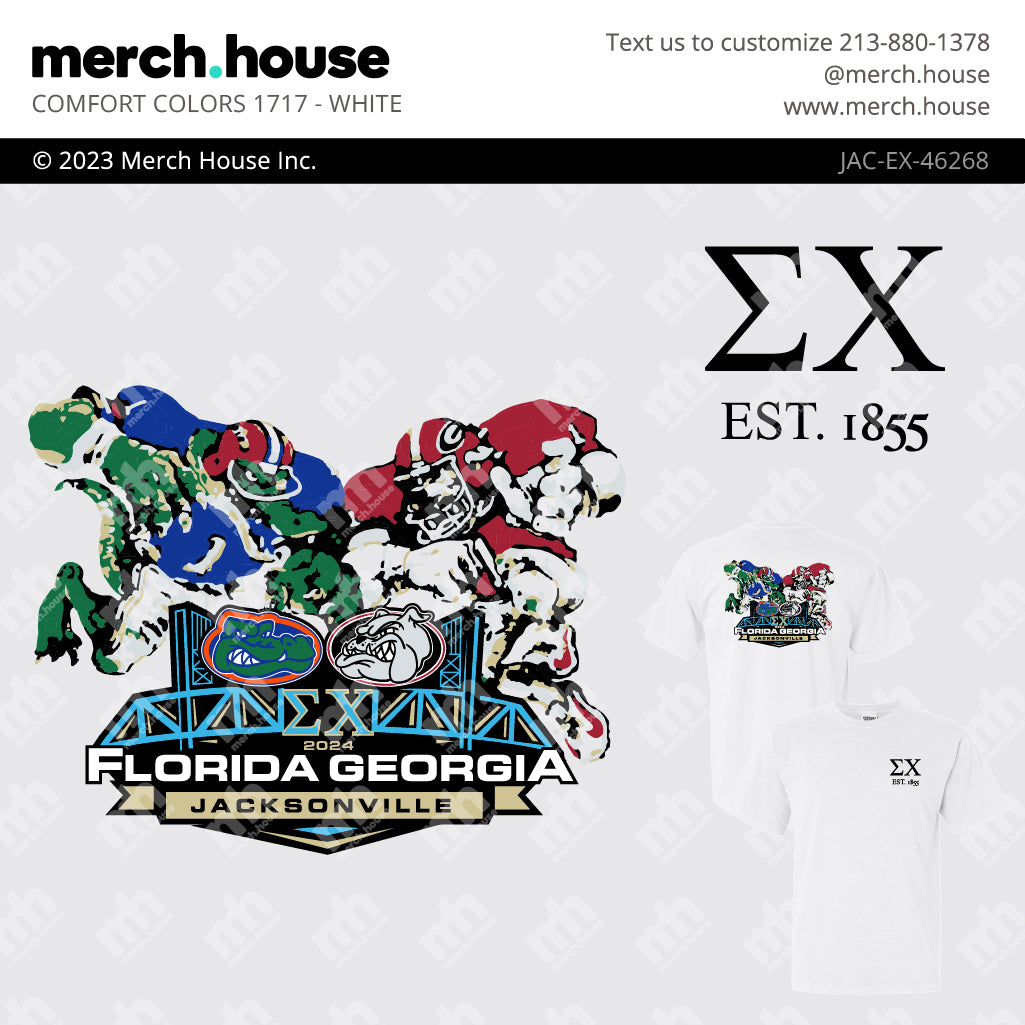 Sigma Chi Game Day Florida Vs Georgia Shirt