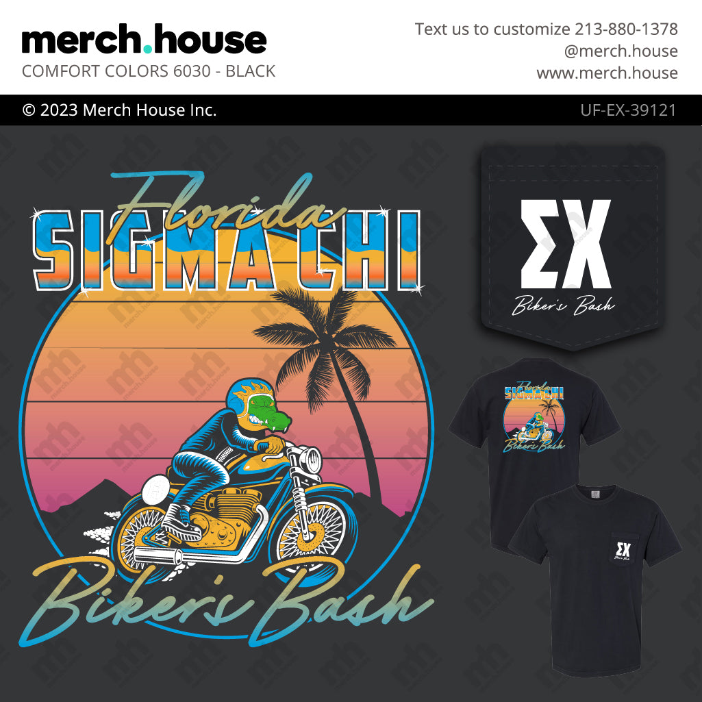 Sigma Chi Mixer Biker Bash Shirt