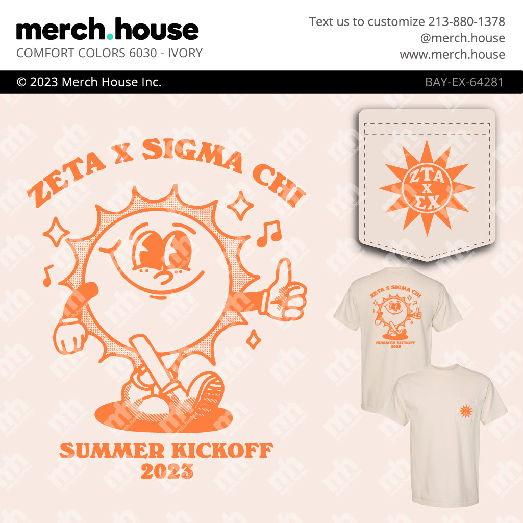 Sigma Chi Philanthropy Thumbs Up Sun Shirt