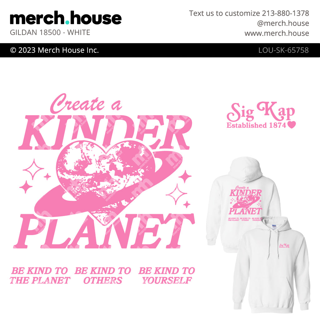 Sigma Kappa PR Kinder Planet Shirt