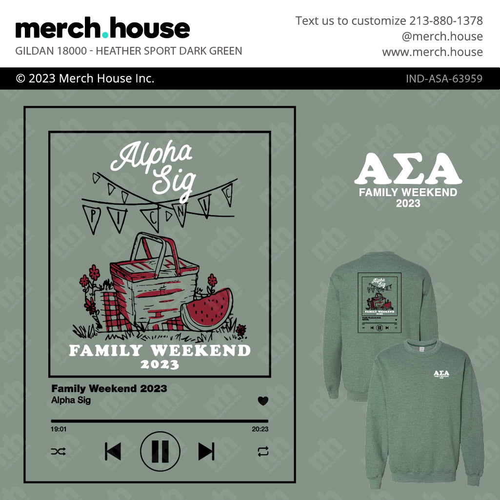 Sorority Parents Weekend Picnic Shirt – Merch House