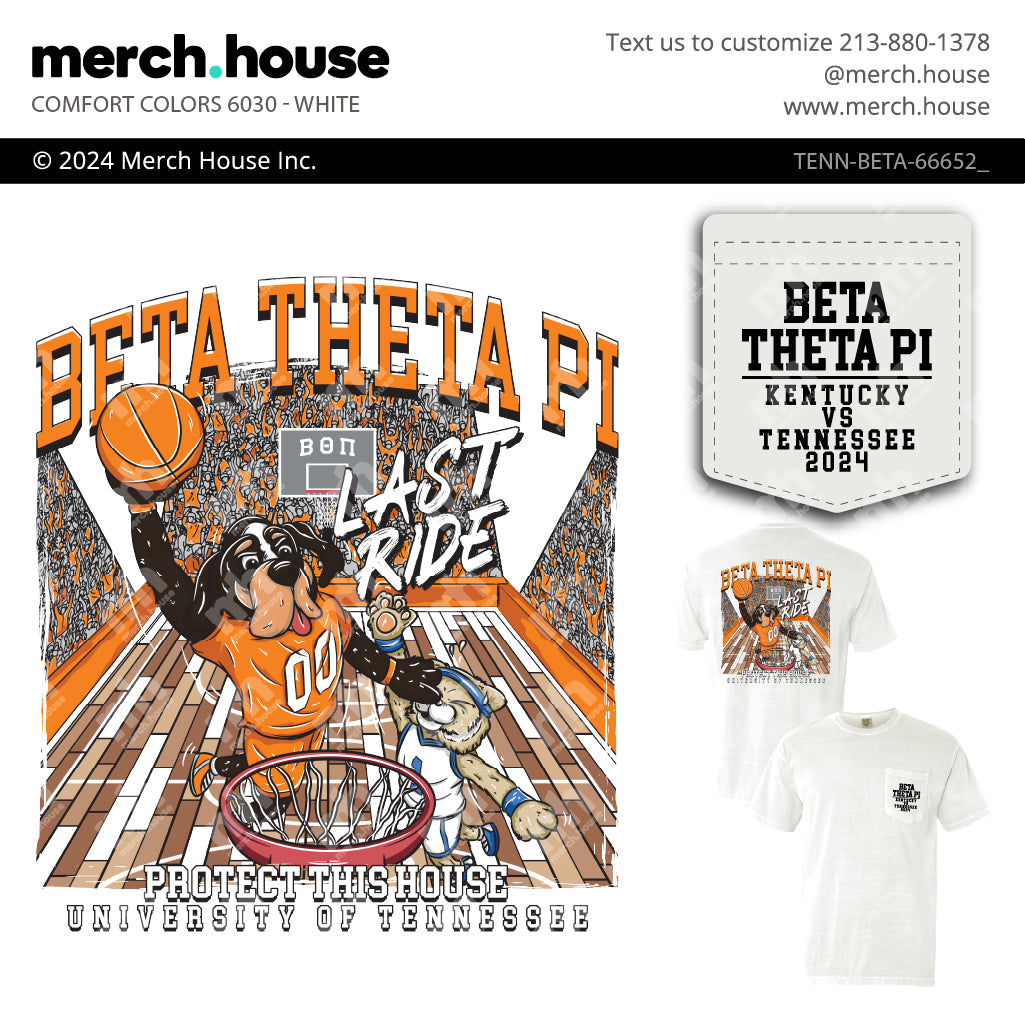 Beta Theta Pi Game Day Mascot's Rivalry  Shirt