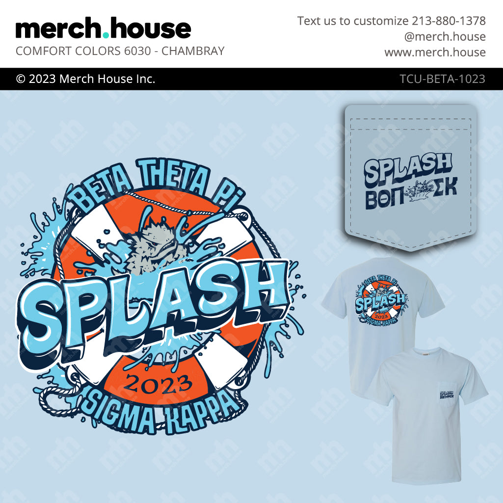 Beta Theta Pi Mixer Splash Shirt