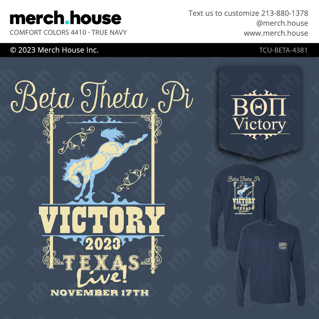 Beta Theta Pi Mixer Western Shirt