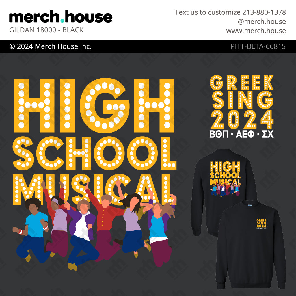 Beta Theta Pi Philanthropy High School Musical Shirt