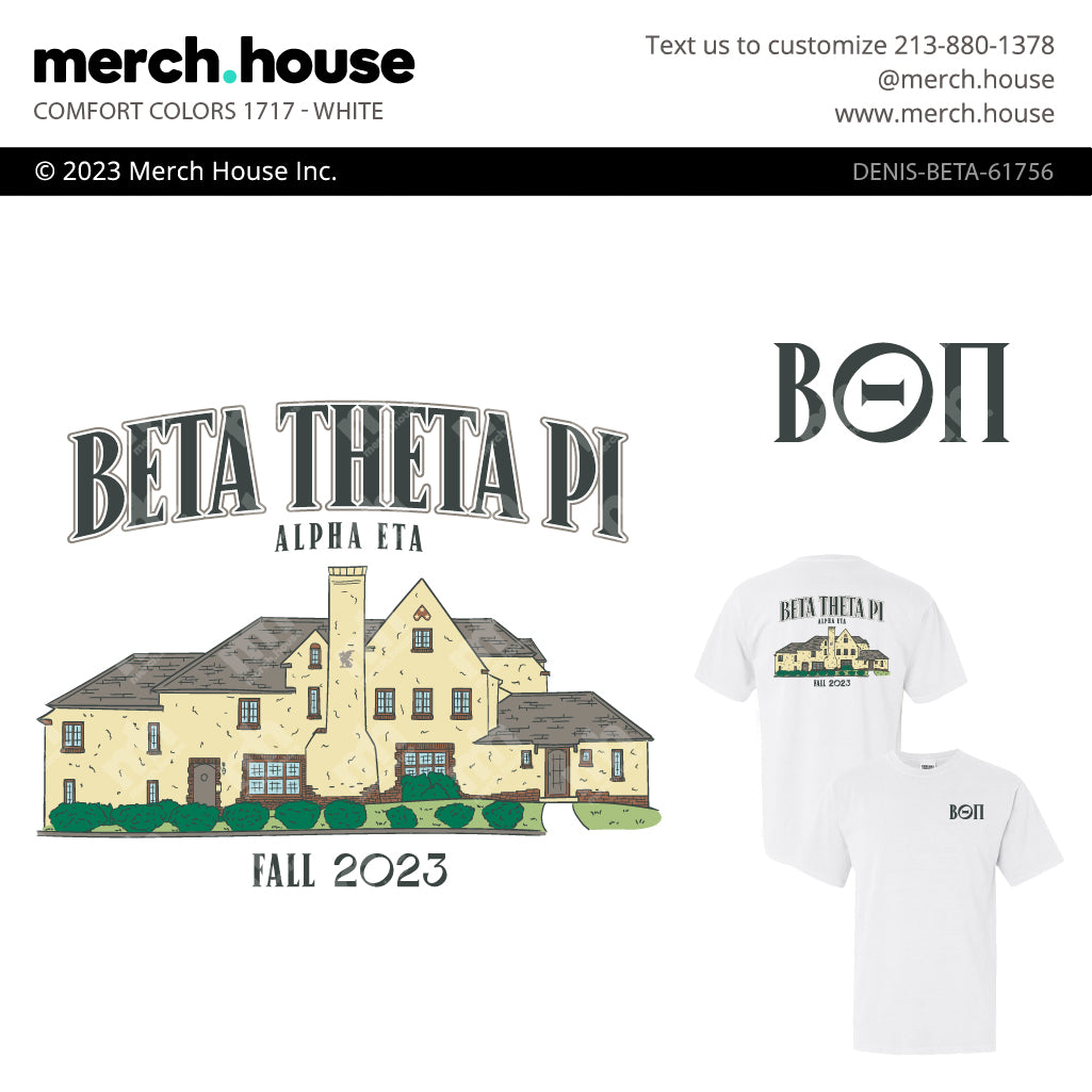 Beta Theta Pi PR Chapter House Shirt