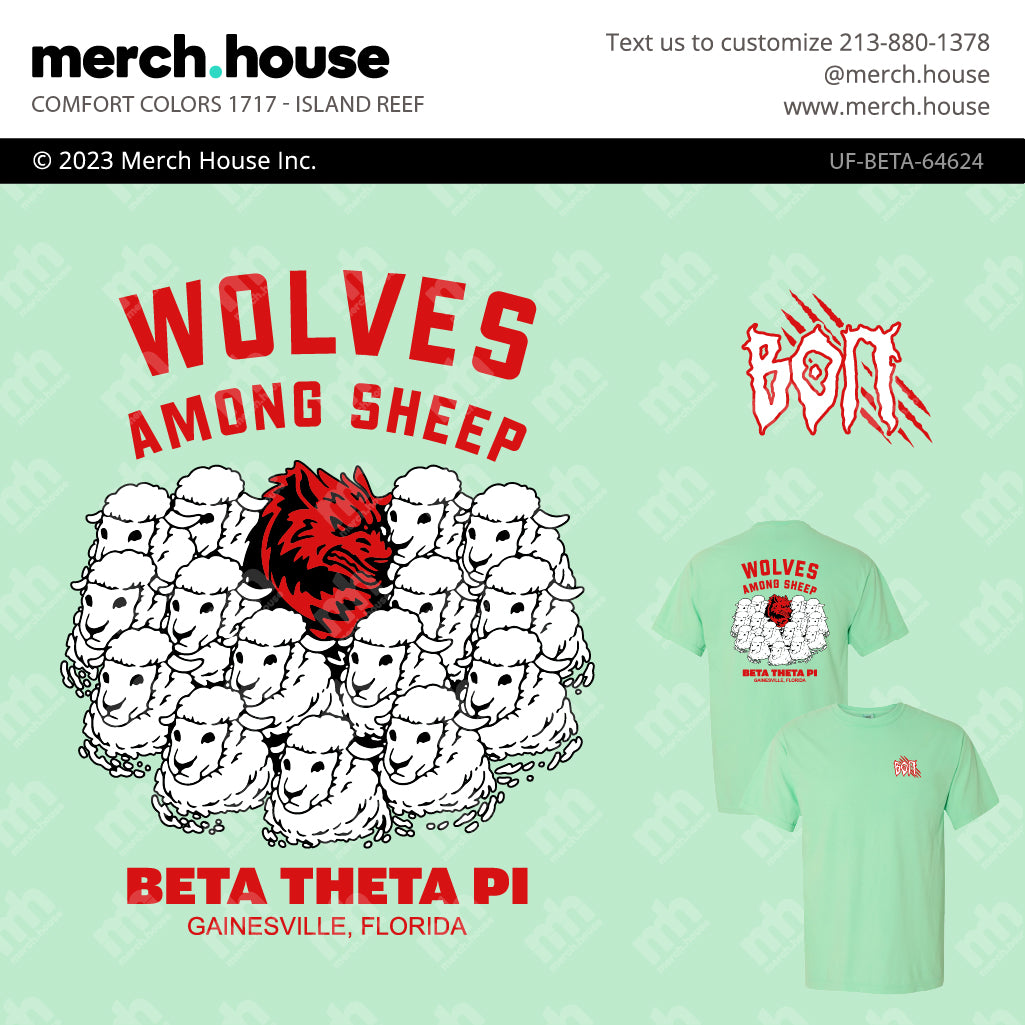 Beta Theta Pi PR Wolves Among Sheeps Shirt