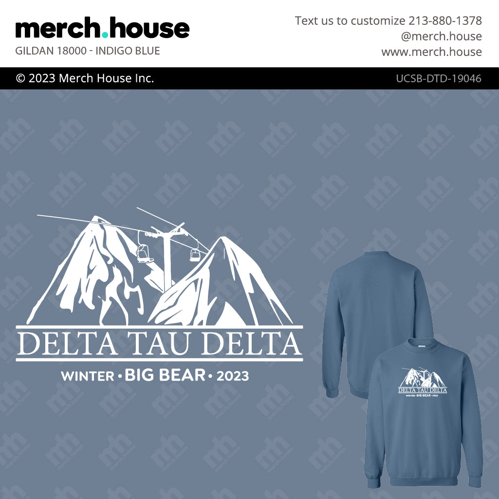 Delta Tau Delta Retreat Ski Lift Shirt