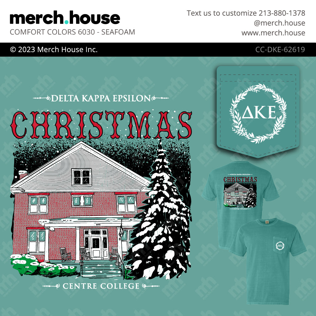 Fraternity Christmas Chapter House Shirt