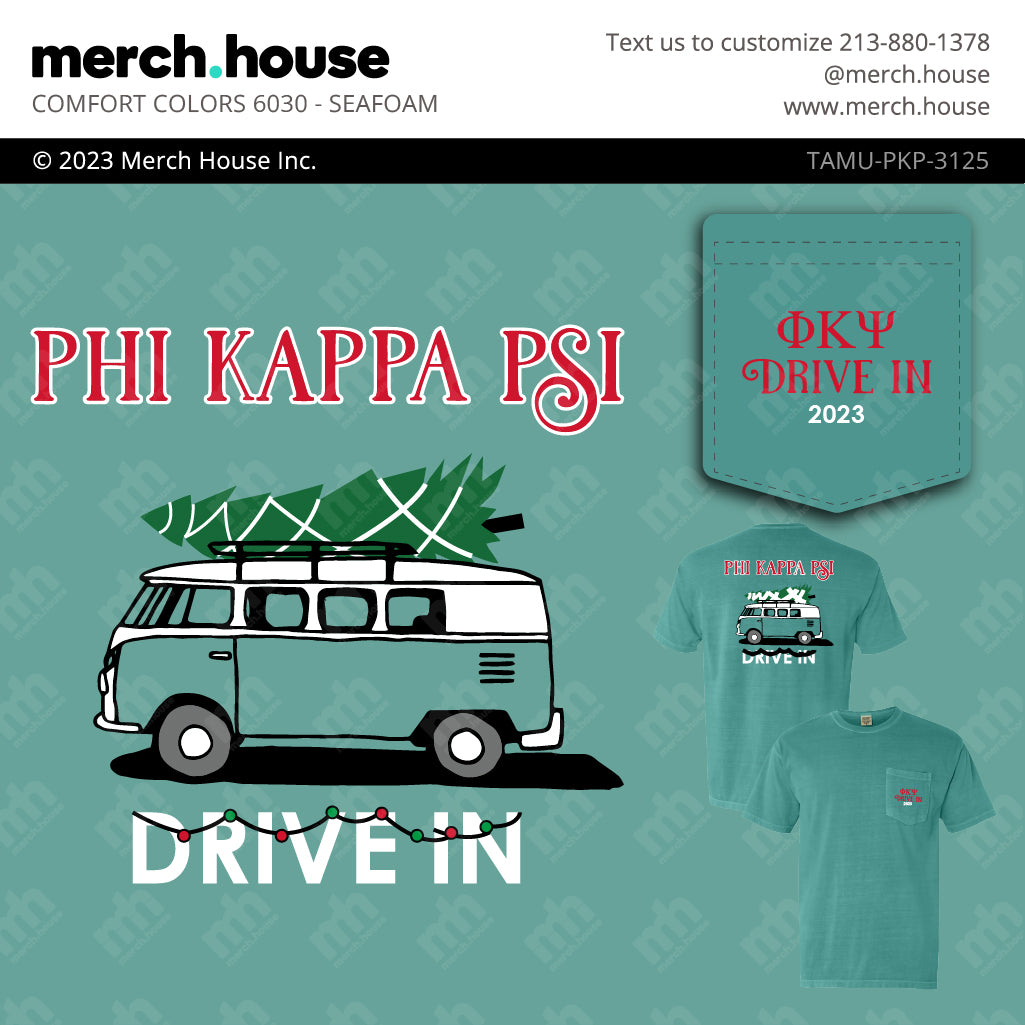 Fraternity Christmas Drive In Shirt