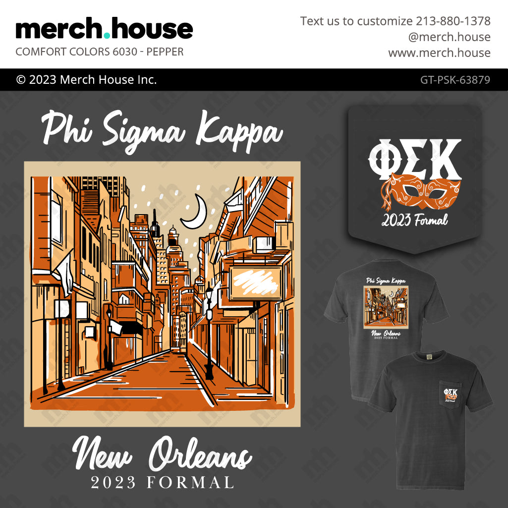 Fraternity Formal New Orleans at Night Shirt