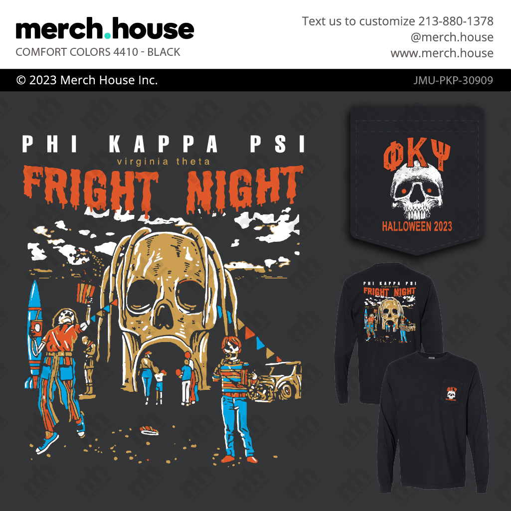 Fraternity Halloween Fright Night Shirt