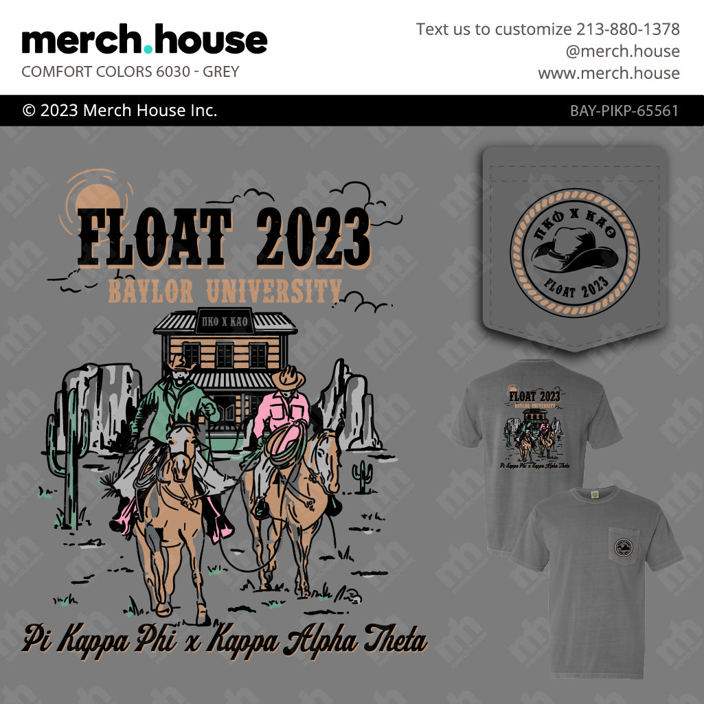 Fraternity Homecoming Wild West Shirt