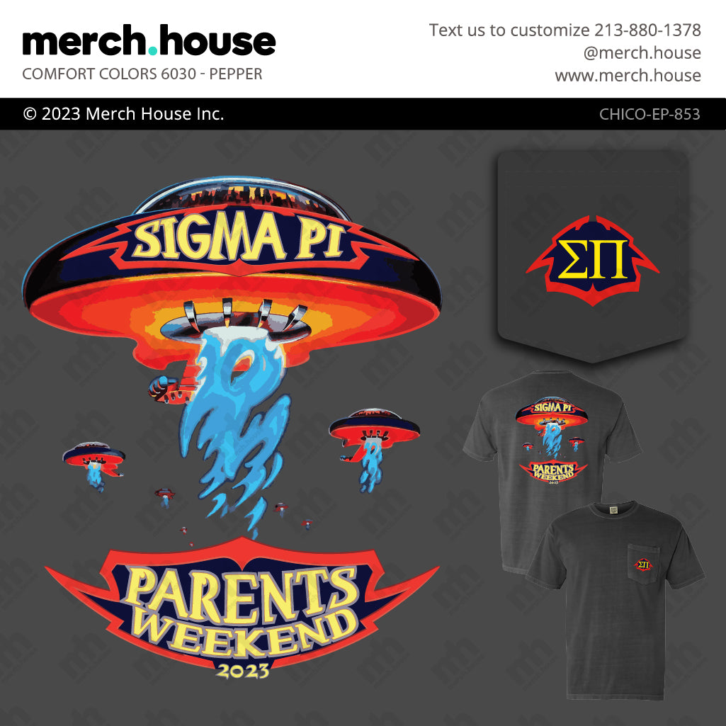 Fraternity Parents Weekend UFO Shirt