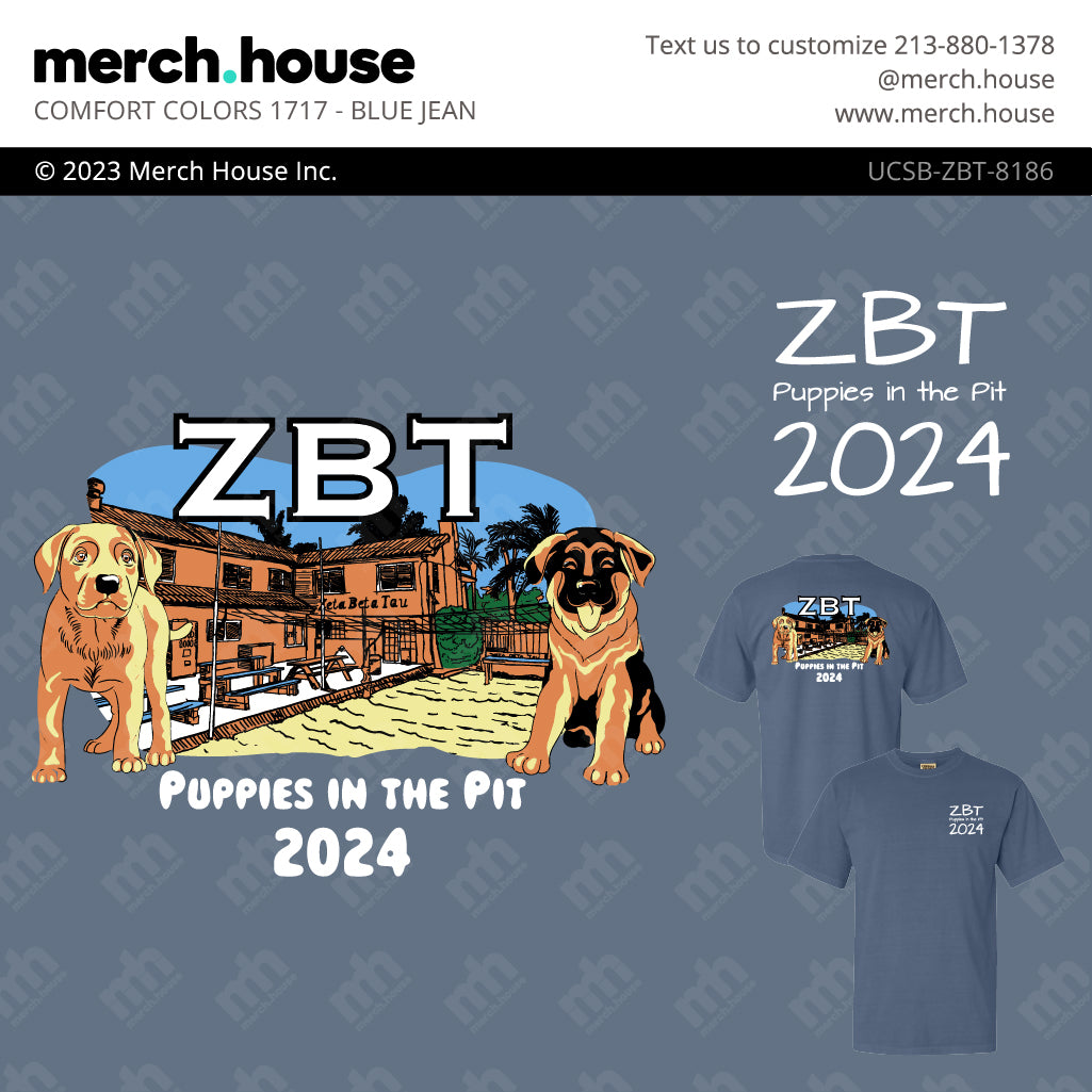 Fraternity Philanthropy Backyard Puppies Shirt