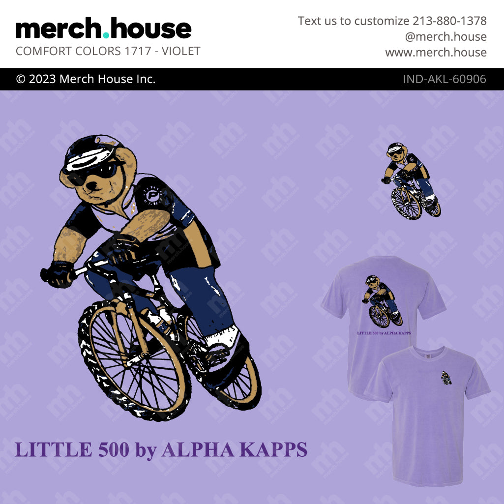 Fraternity Philanthropy Little 500 Bear Shirt