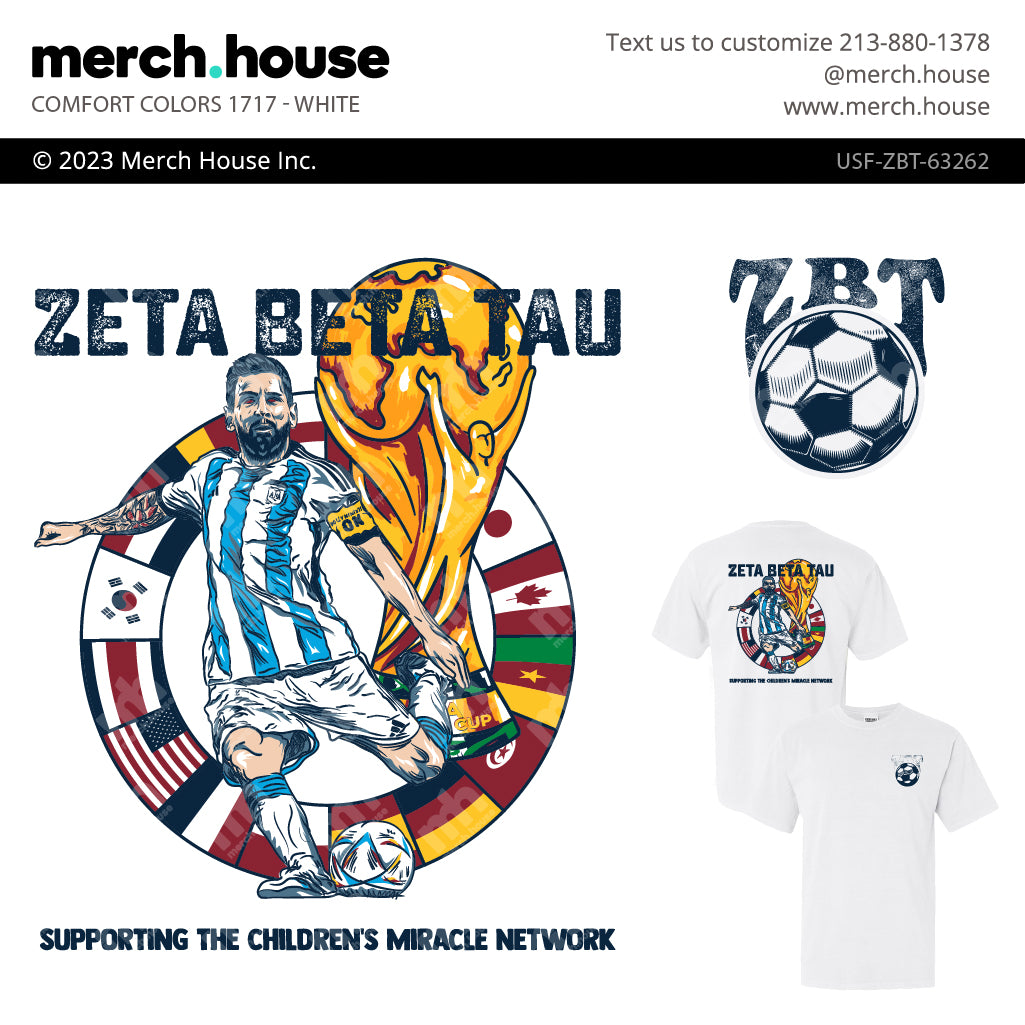 Fraternity Philanthropy World Cup Soccer Shirt