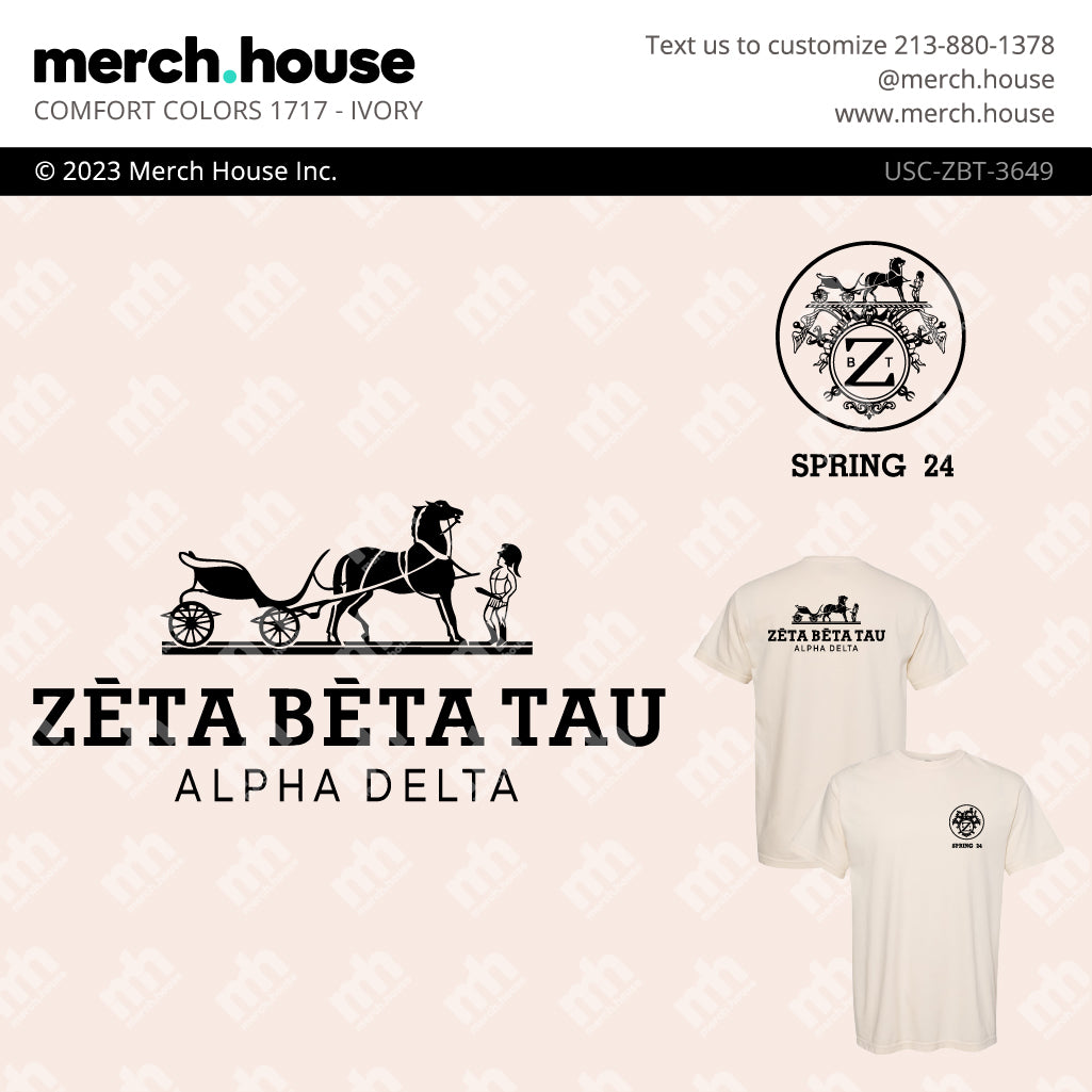 Fraternity PR Horse and Buggy Shirt