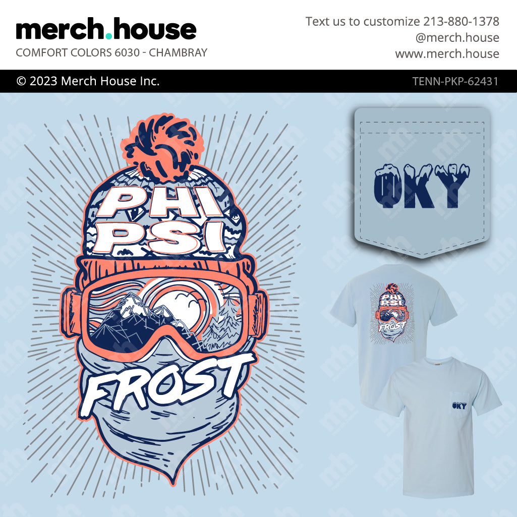 Fraternity PR Phi Psi Frost Shirt