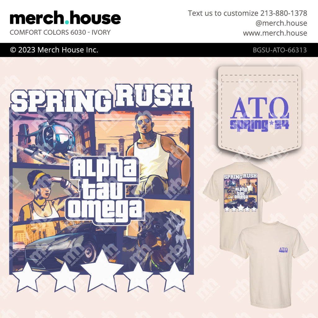 Fraternity Rush Shirt GTA