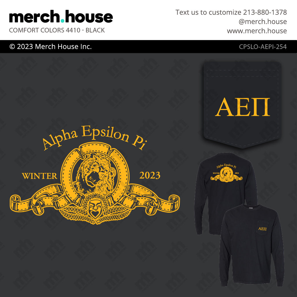 Fraternity Rush Shirt MGM Lion