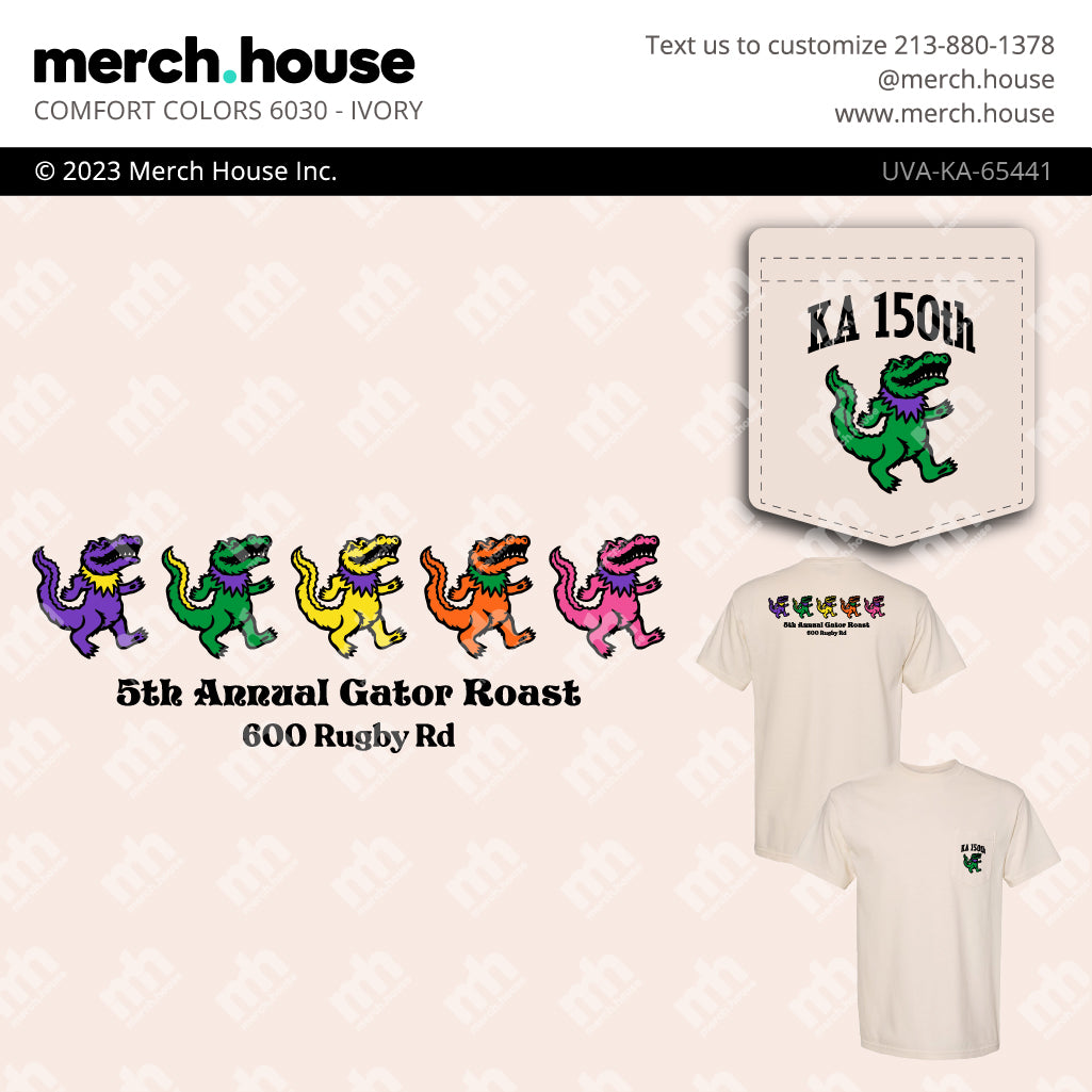 Kappa Alpha Order Philanthropy Colorful Gators Shirt