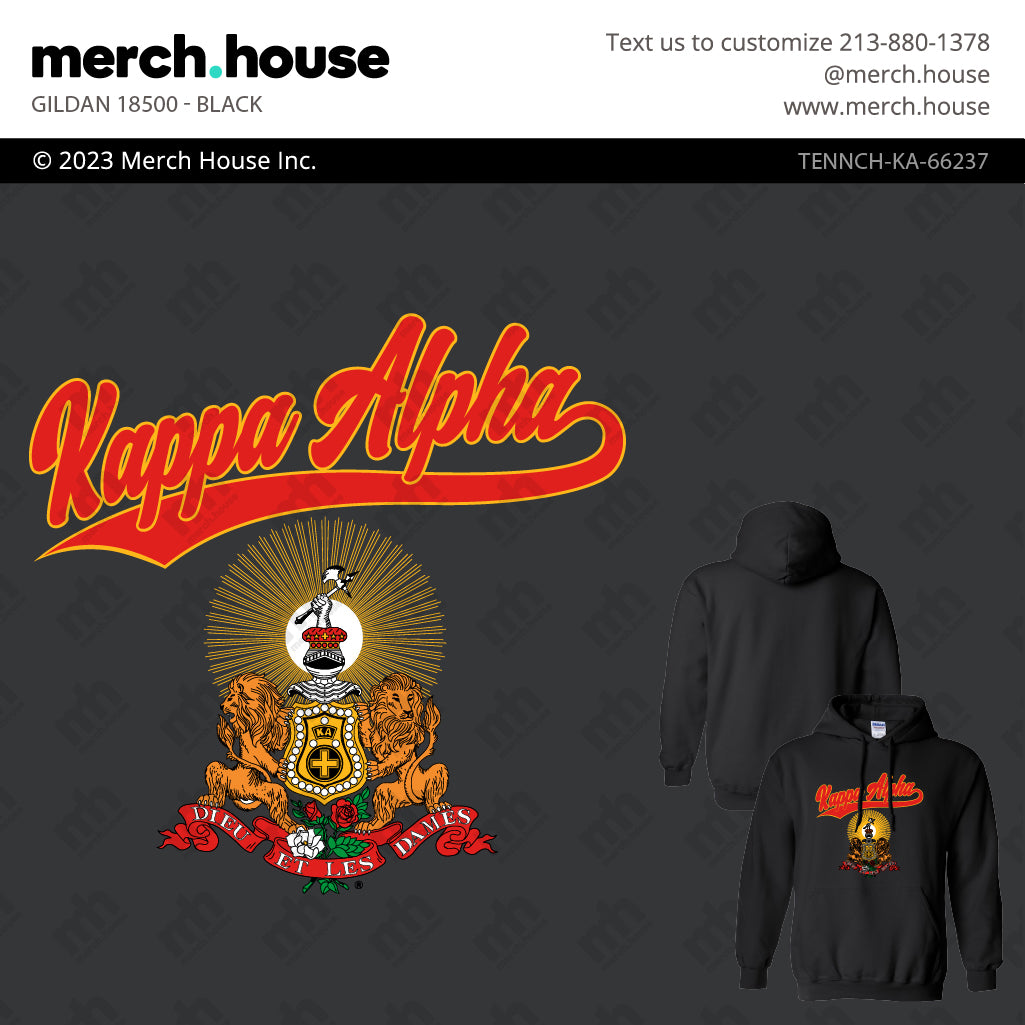 Kappa Alpha Order PR Coat of Arms Hoodie