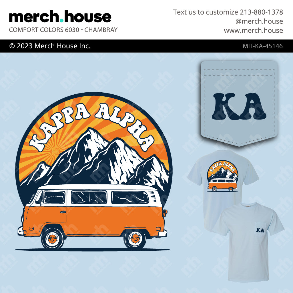 Kappa Alpha Order Retreat VW Mountains Shirt