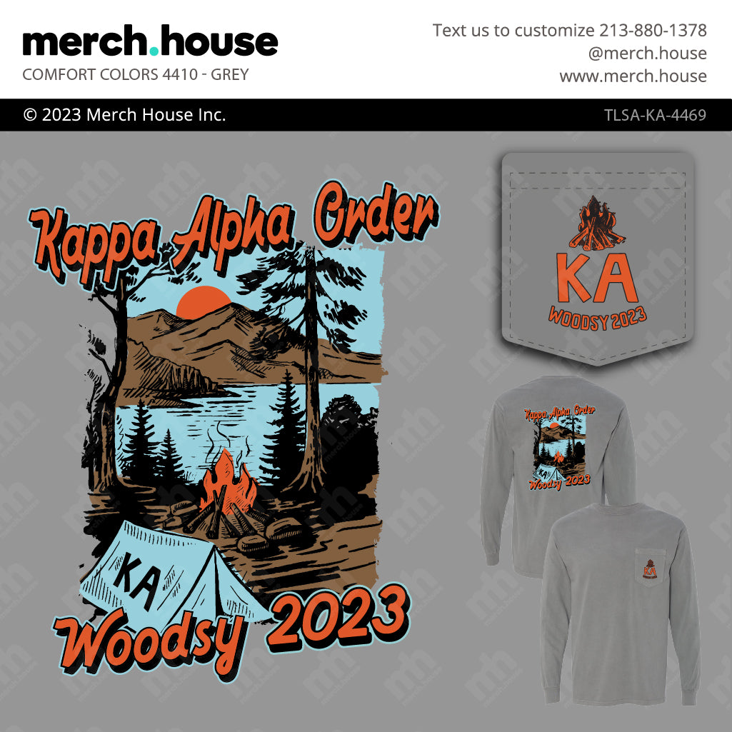 Kappa Alpha Order Retreat Woodsy Shirt