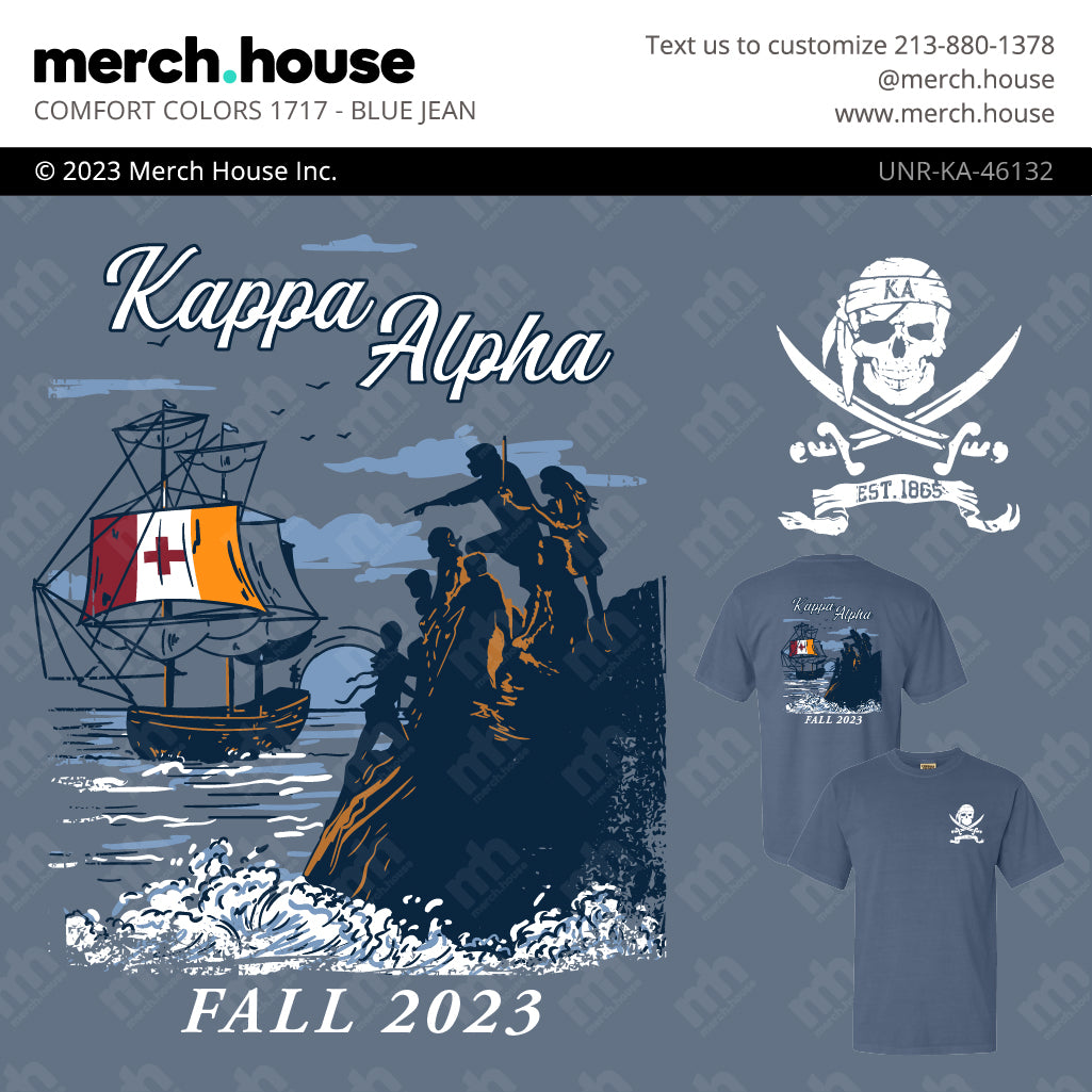 Kappa Alpha Order Rush Shirt Lost at Sea