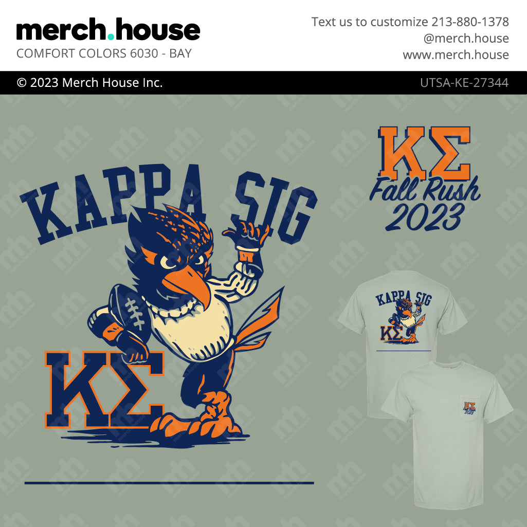 Kappa Sigma Game Day Leaning Mascot Shirt