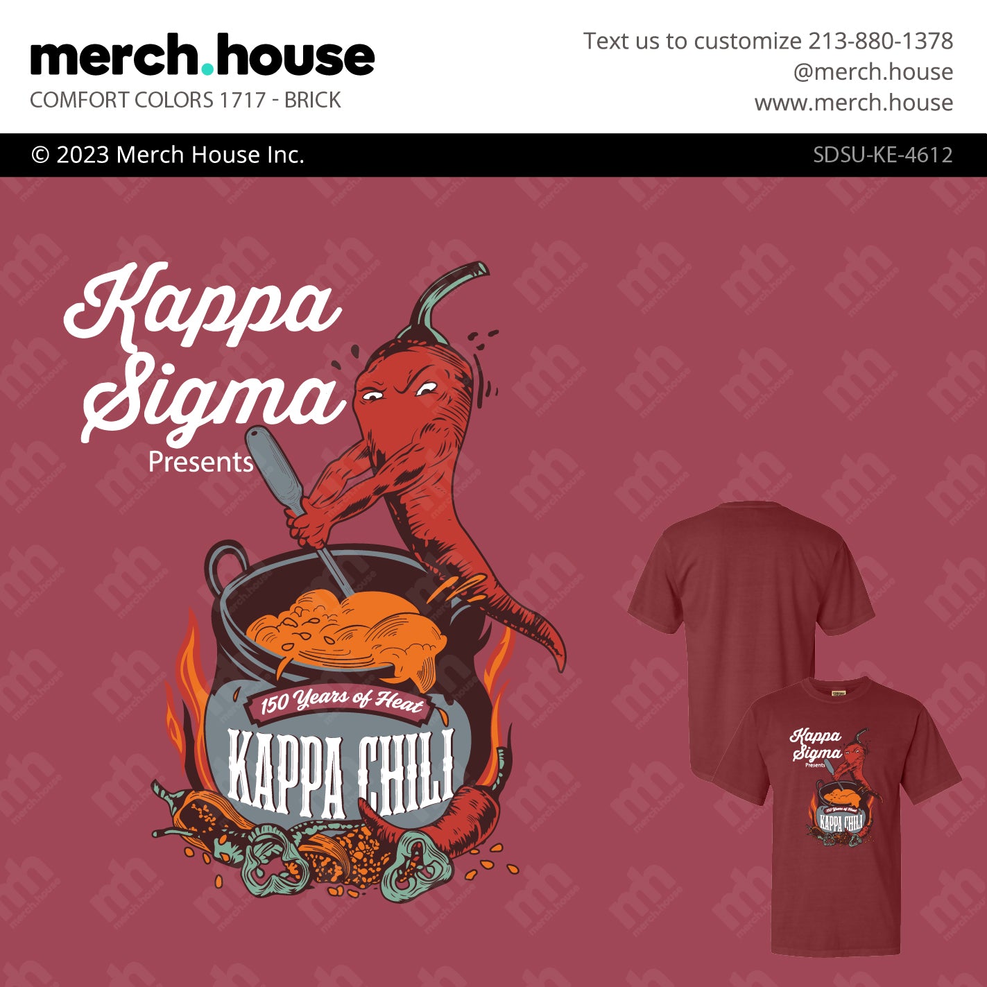 Kappa Sigma Philanthropy Chili Fest Shirt