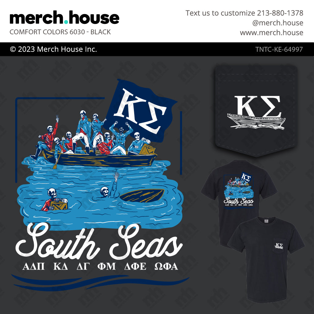 Kappa Sigma Philanthropy South Seas Skeleton Shirt