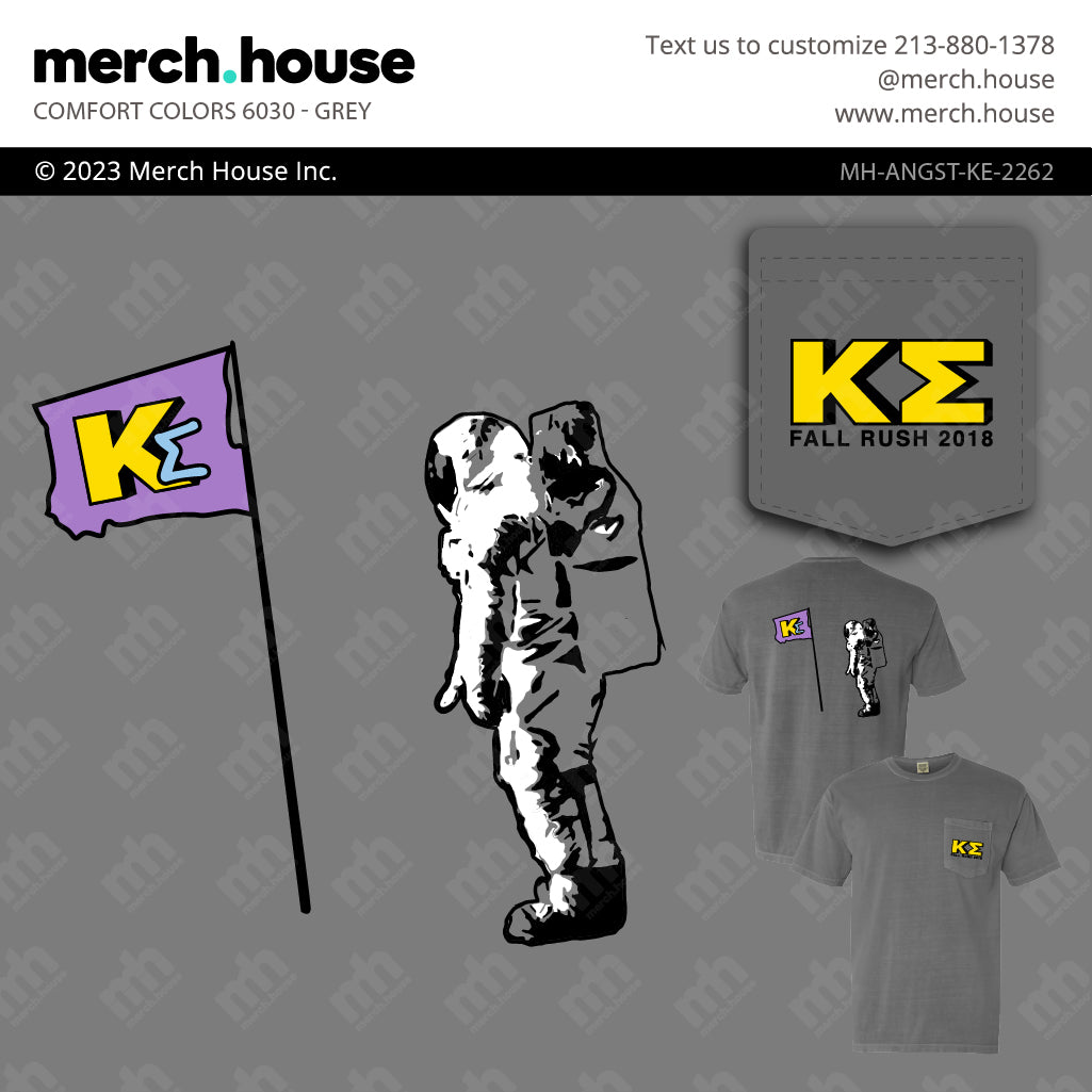Kappa Sigma PR Astronaut Flag Shirt