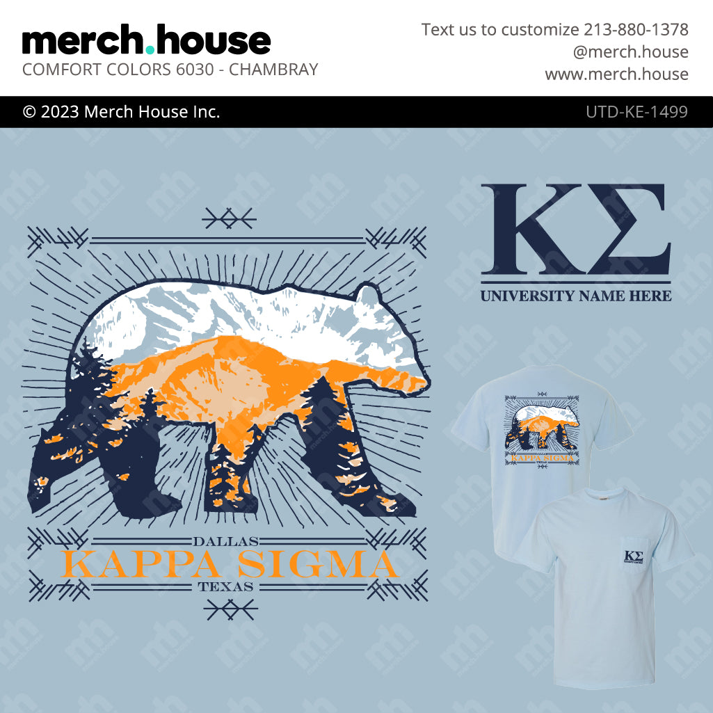 Kappa Sigma PR Nature Bear Shirt