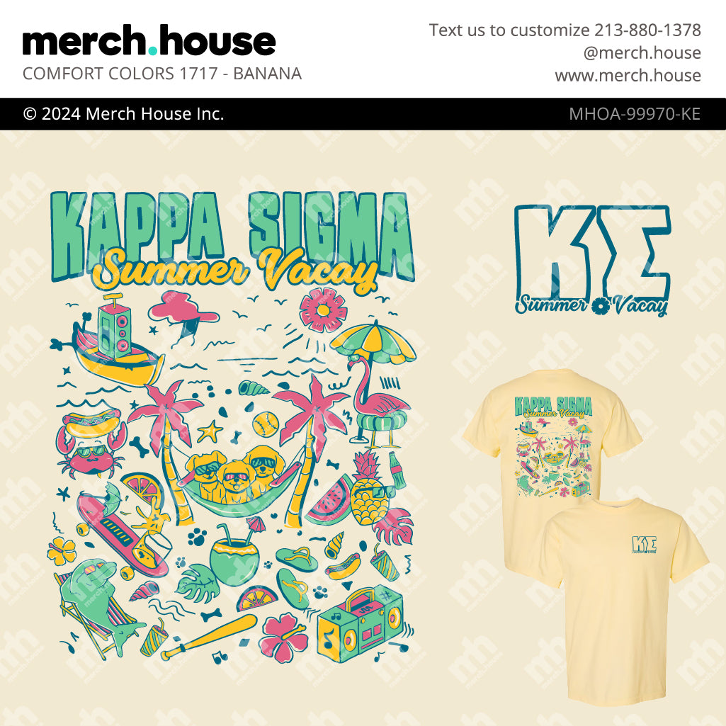 Kappa Sigma PR Summer Icons Shirt