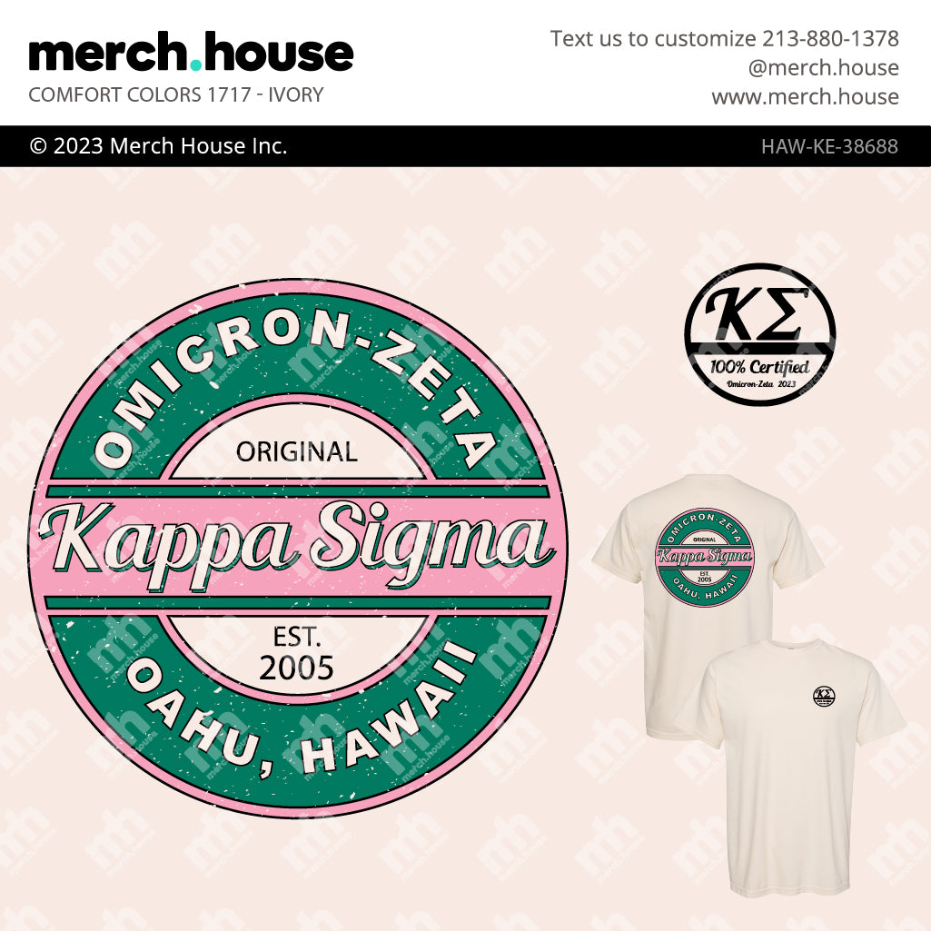 Kappa Sigma PR Vintage Wax Shirt